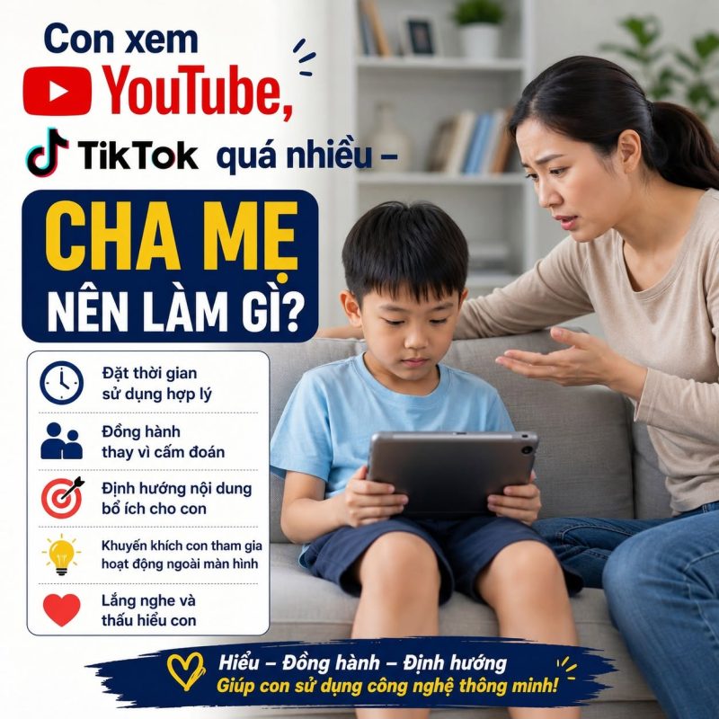Vấn đề trẻ em hiện đại ngày nay
